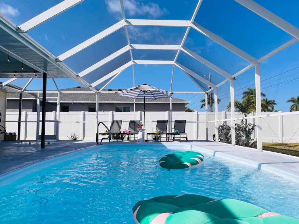 Pool with Pool Float