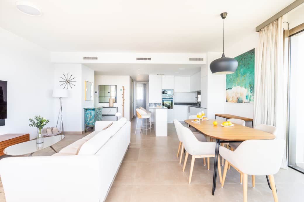 Stylish Open-Concept Living Space Stylish Open-Concept Living Space
