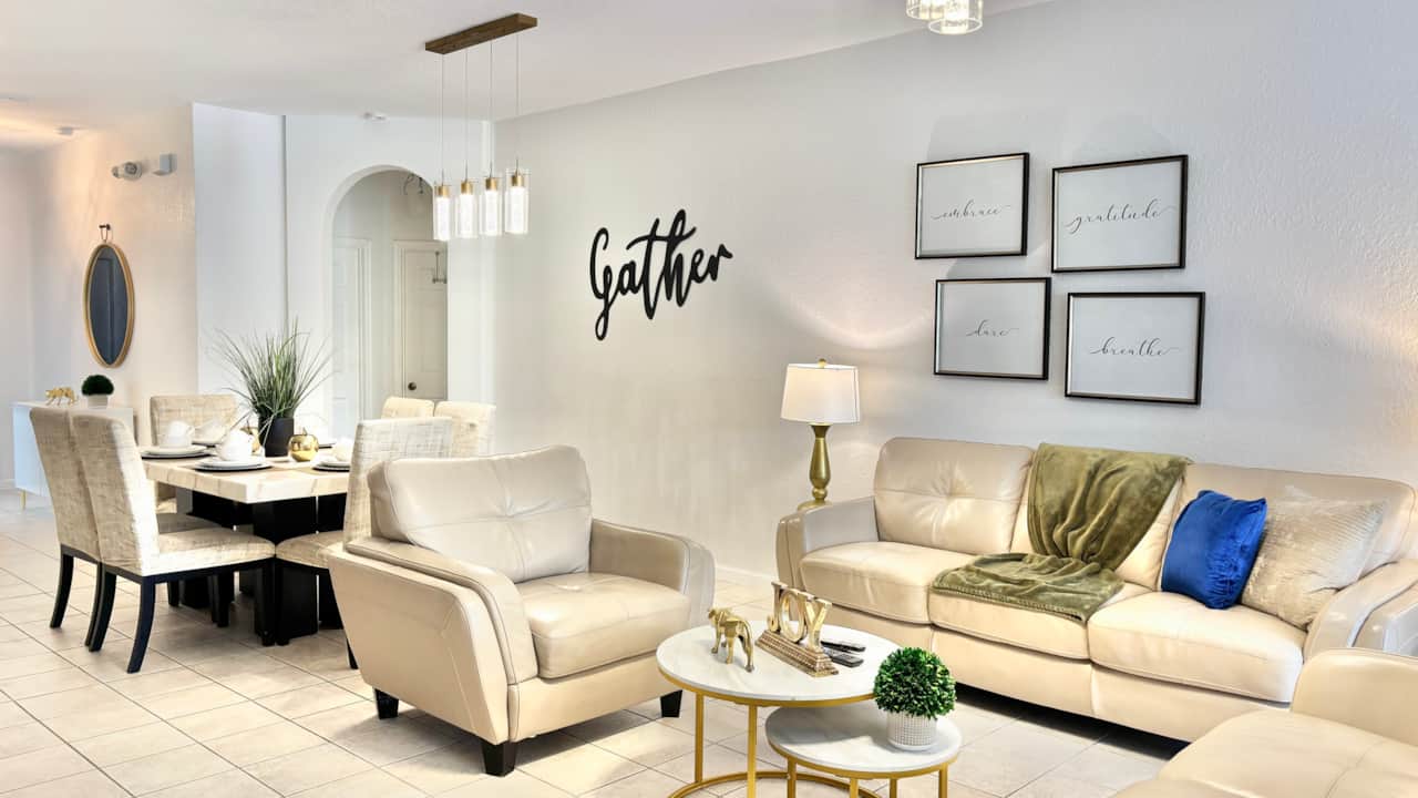 spacious sitting room