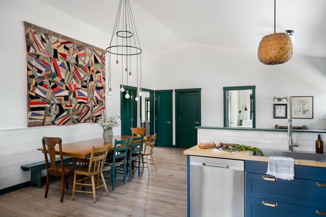 3 West Barn Burner Dining Kitchen