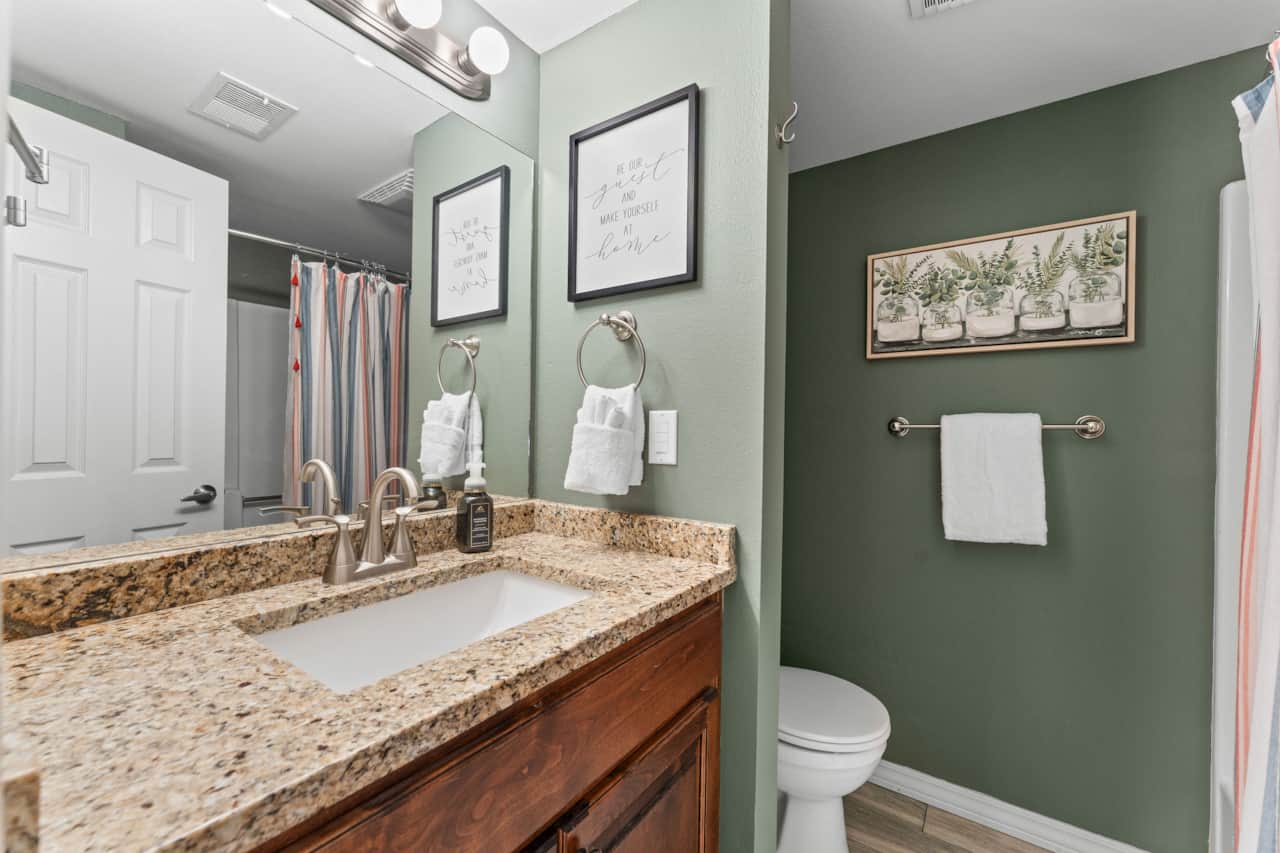 Hall bath