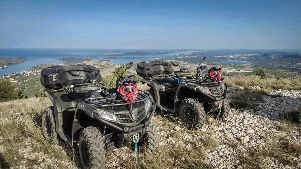 Geführte Quad-Touren in Grebaštica mit 4 Wheel Adventures