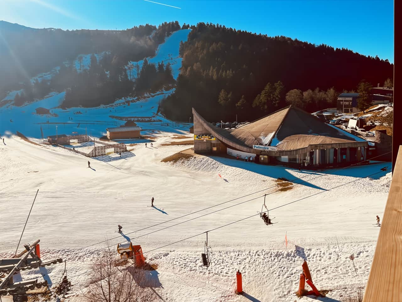 Vue sur montagne