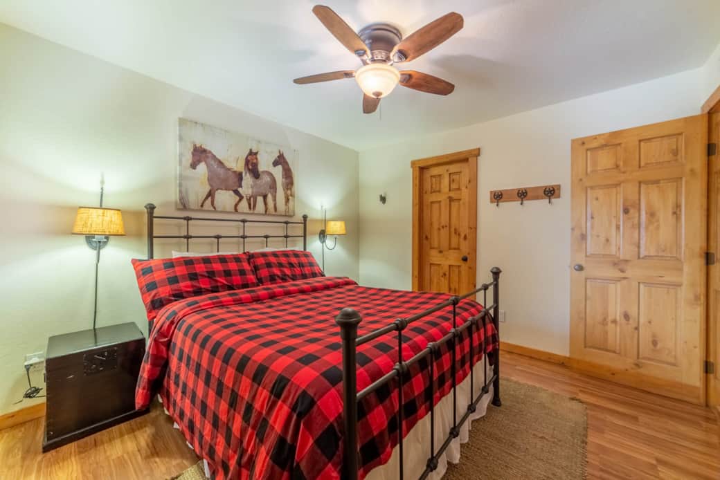 Bedroom 1 with queen bed
