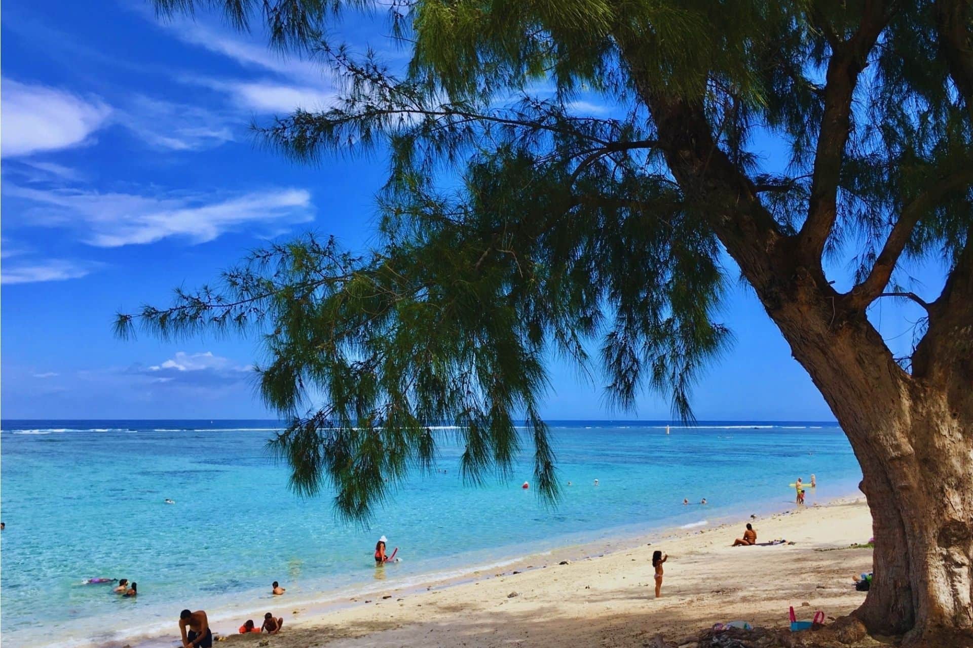 Le lagon de Saint Gilles les Bains à 30 minutes de l'Etang Salé les Bains et de Les Villas Emmanuel La Réunion