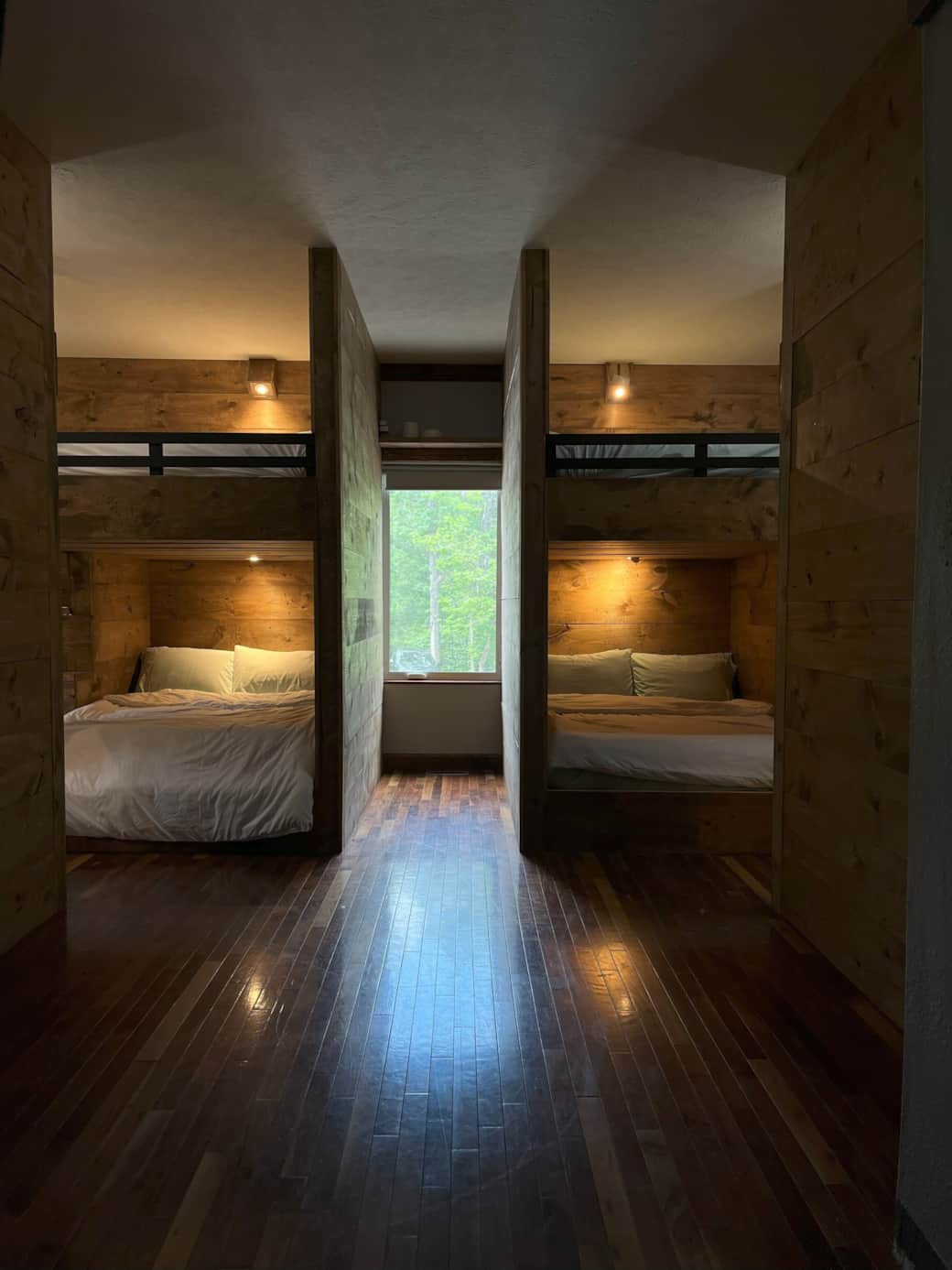bunk room is heaven for kiddos and can even sleep adults!