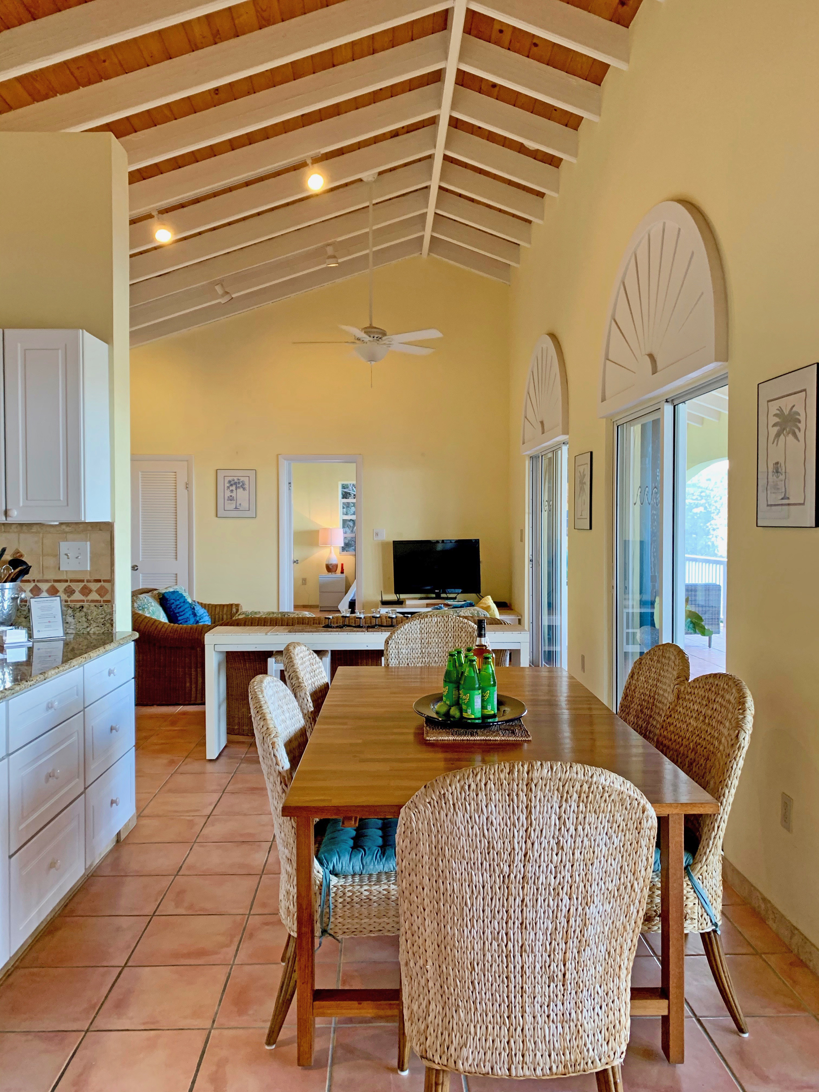 Plenty of dining areas