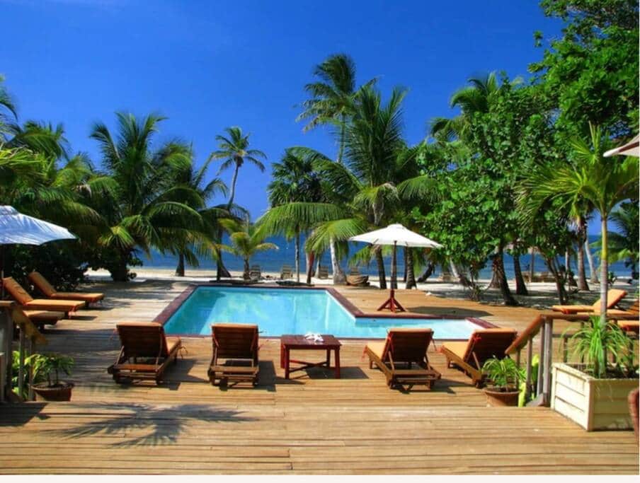 Community Pool at The Cove steps away from your bungalow
