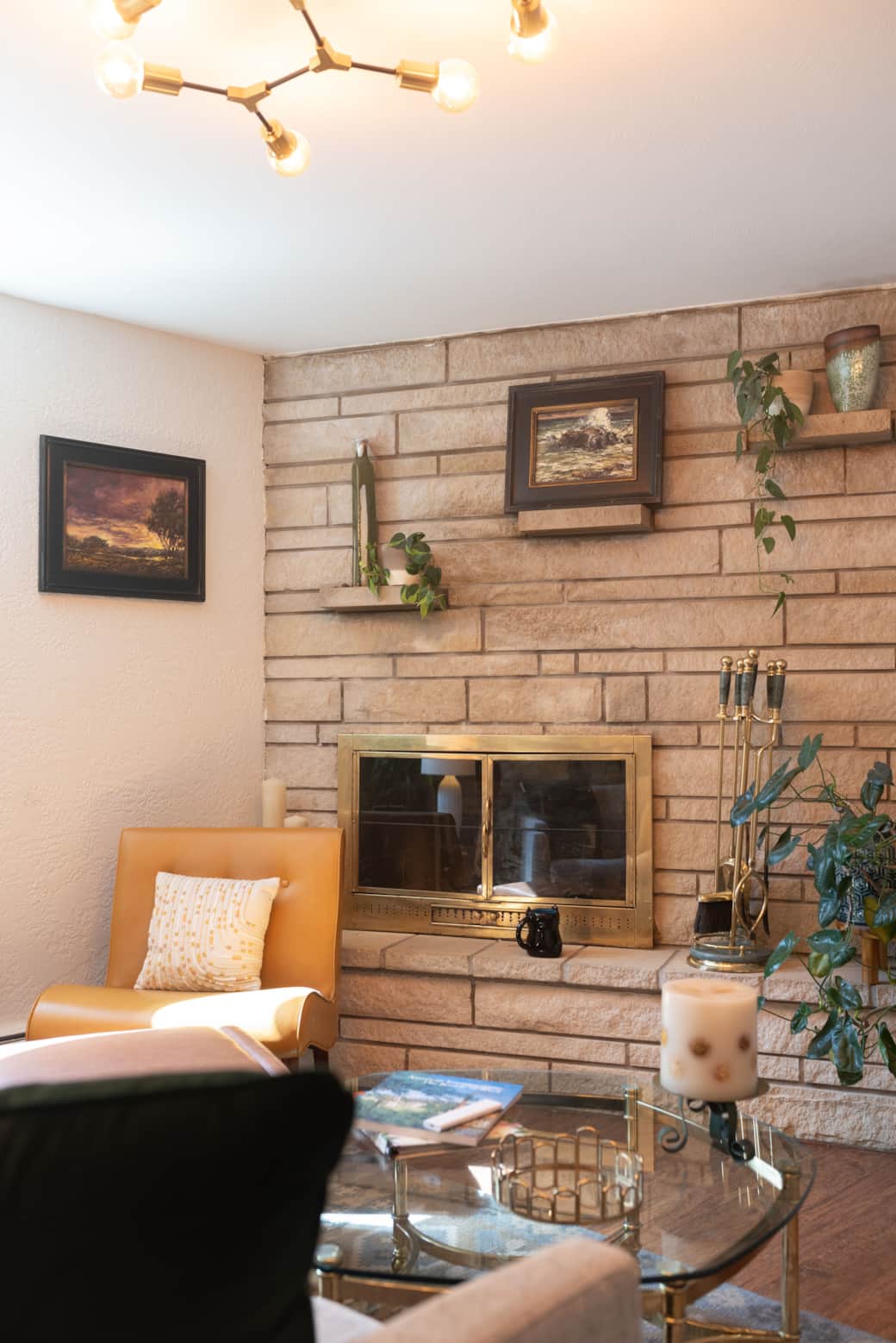 Cozy up next to the fire using some of our provided logs!