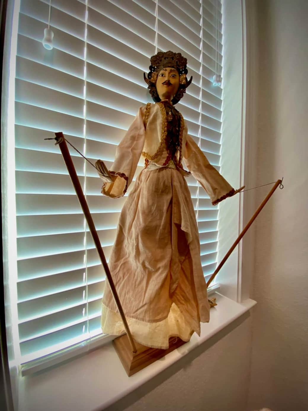 Balinese puppet in Ubud Suite