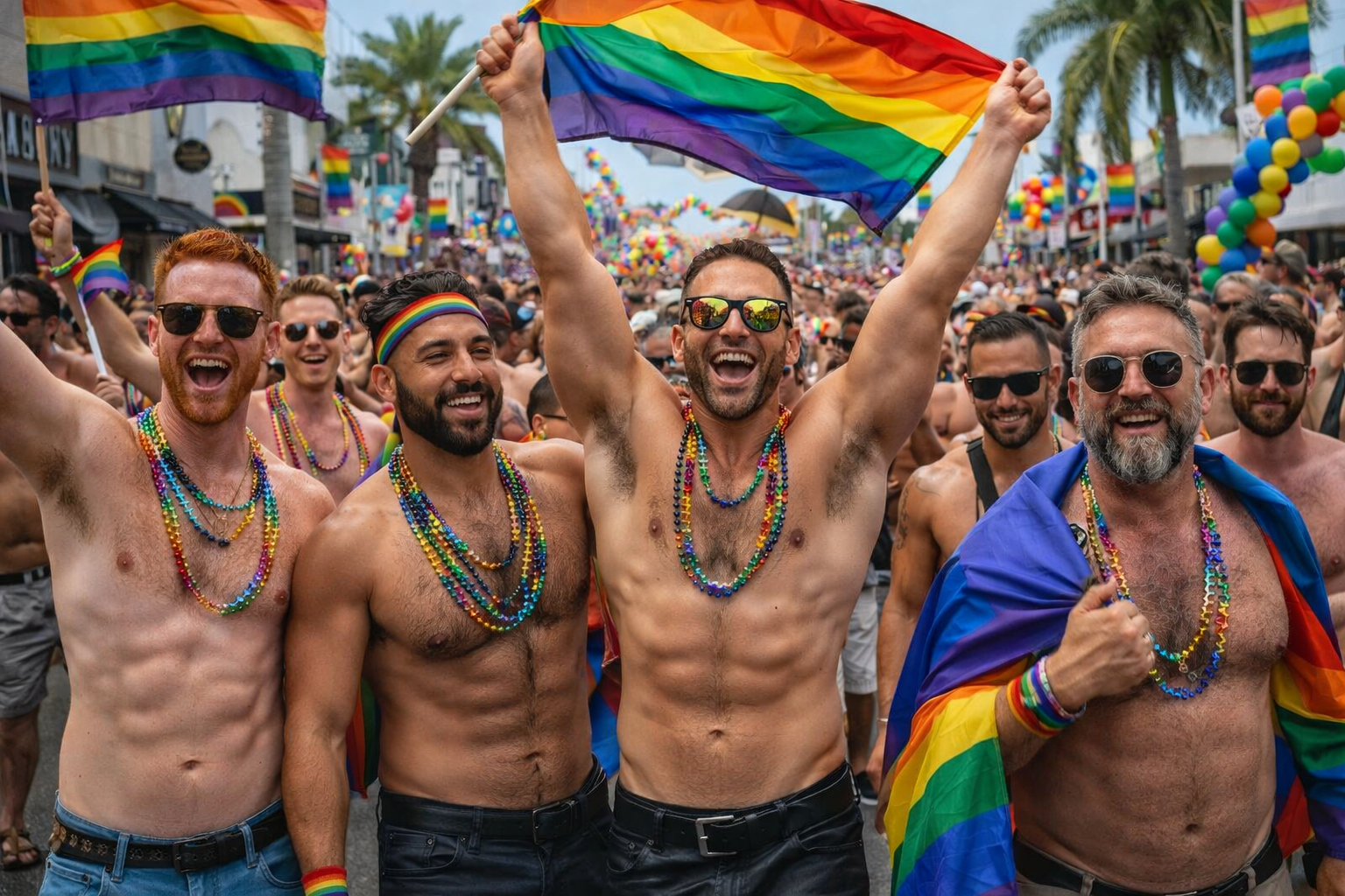 Wilton Manors Stonewall Pride Parade is pure energy—thousands filling the streets, music pumping, colors everywhere, and a crowd that feels alive from the first step onto Wilton Drive.  It’s a full-day celebration that turns into an unforgettable night, where connection, freedom, and joy take over in the most electric way possible.  If you want to be right in the middle of it all—this is the weekend to experience it. Tap the image to check availability and book your stay.