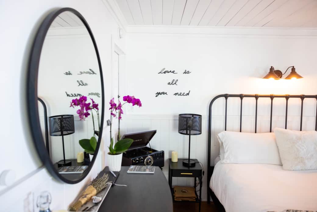 Chic but cozy, incredible views from comfy California King Photo Jenna Rose