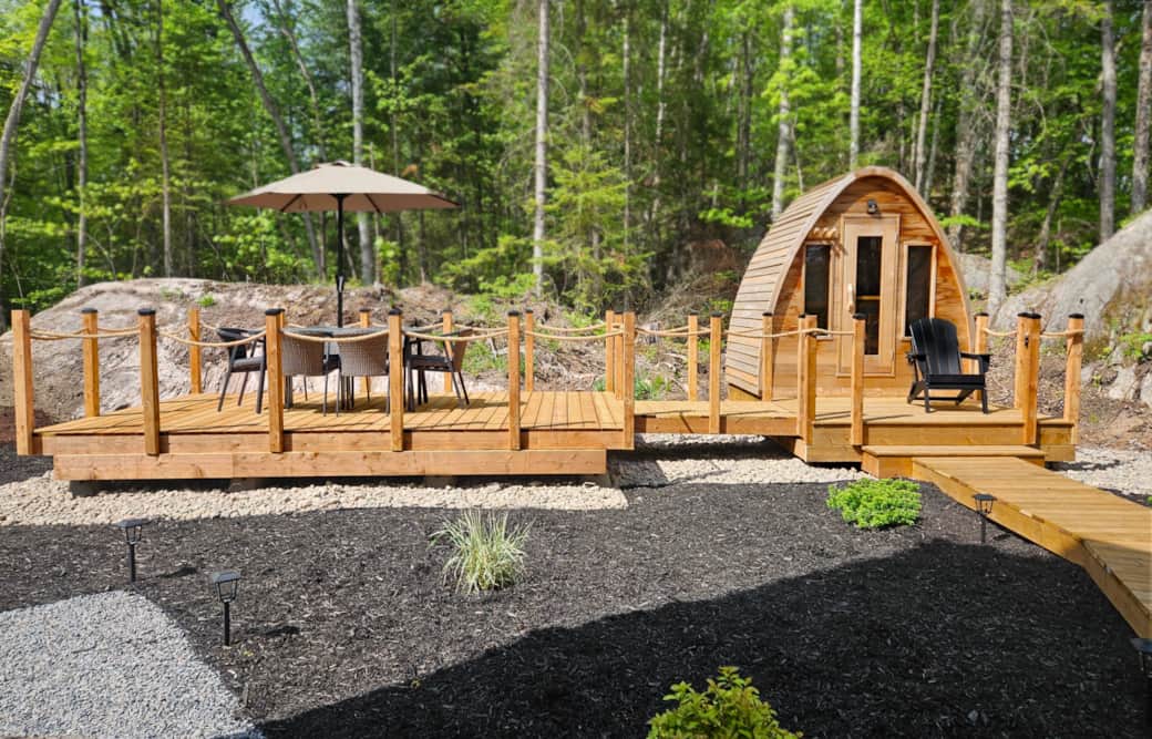 Sauna + terrace