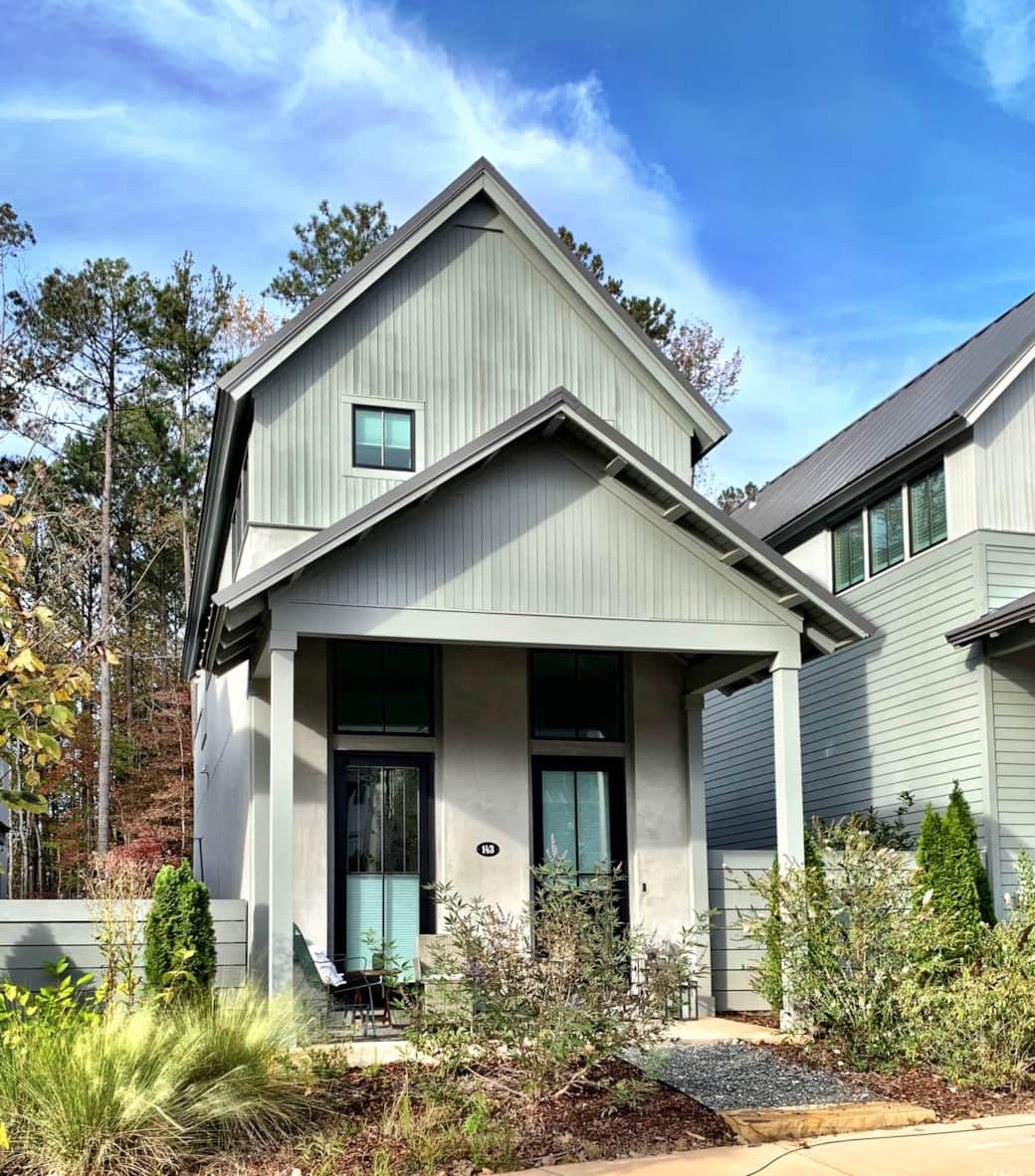 Cottage front, daytime. Cottage front, daytime.