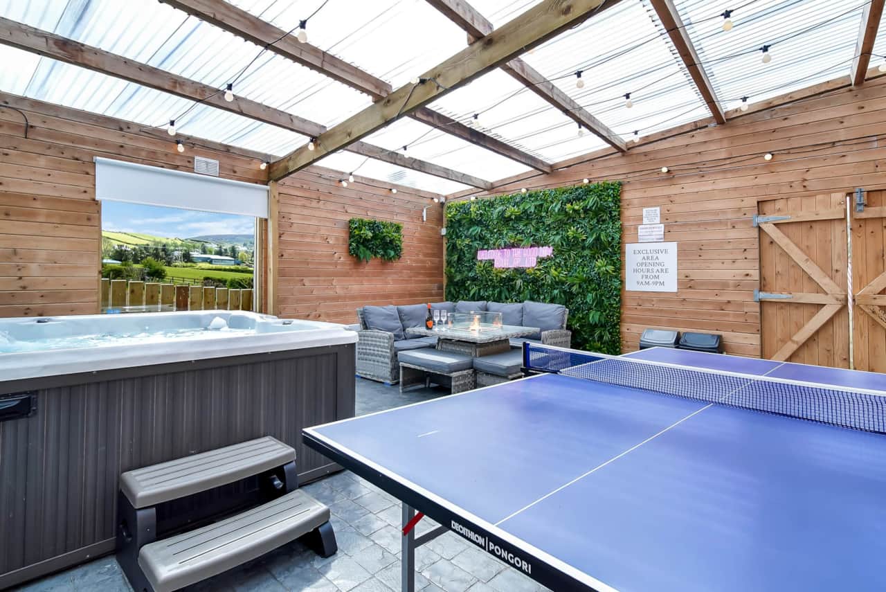 Exclusive Area (Add on €50 two guests €10 per guest after )