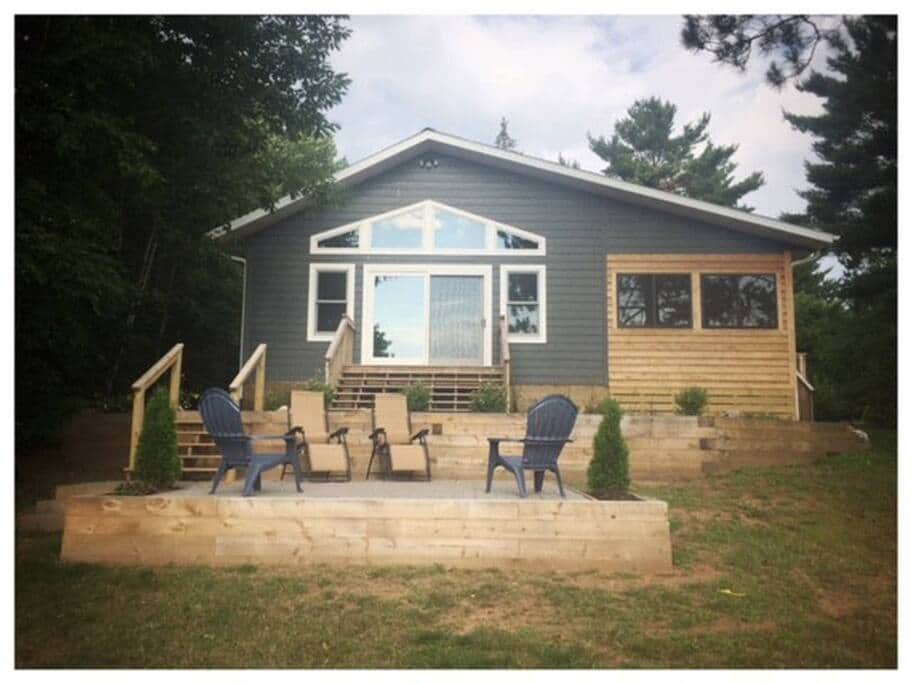 Our Perfect PlaceUpper Clam Lake Snowmobile trail access! Vacation