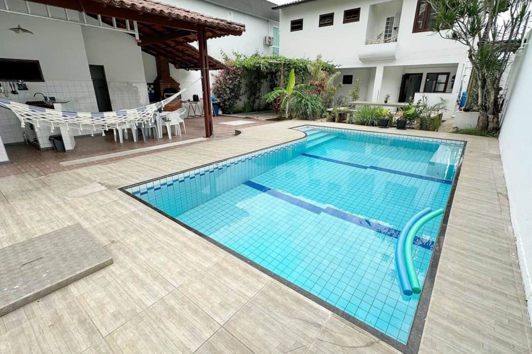 Churrasqueira,Pátio,Piscina