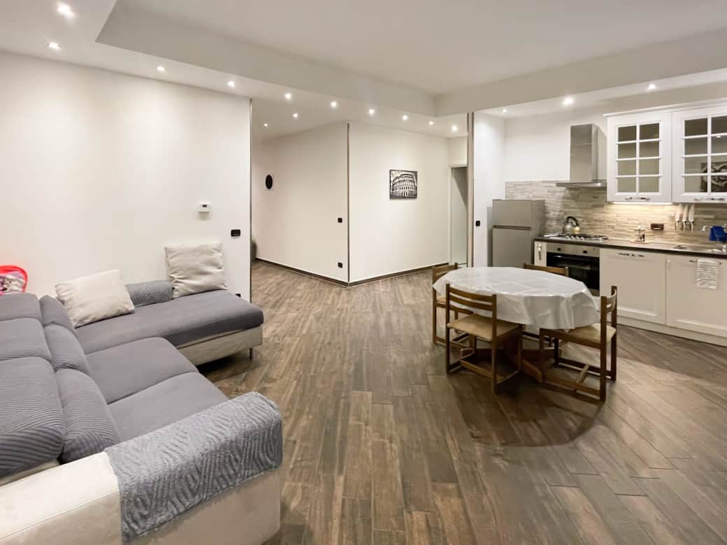 Salone con cucina_Living room and Kitchen_Salon cu Bucatarie_Зал с кухней_1