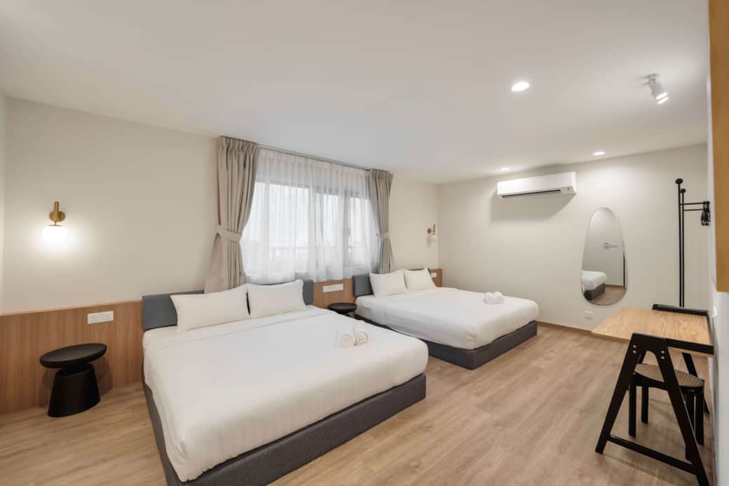 Bedroom. 2 king size beds