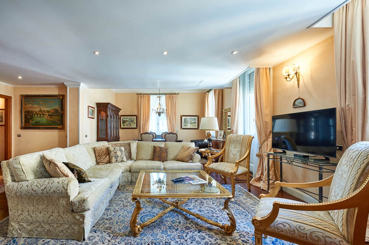 Living Room and Dining Room