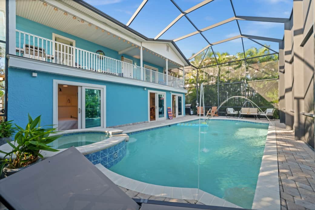 Pool area 