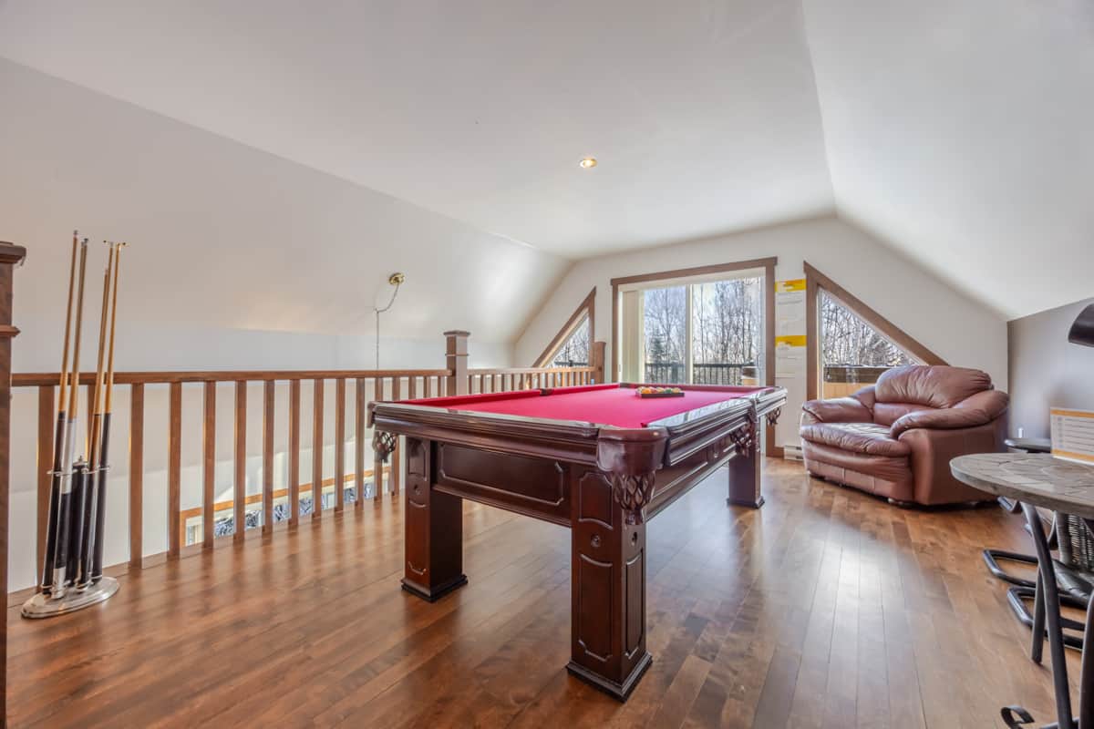Grande table de billard