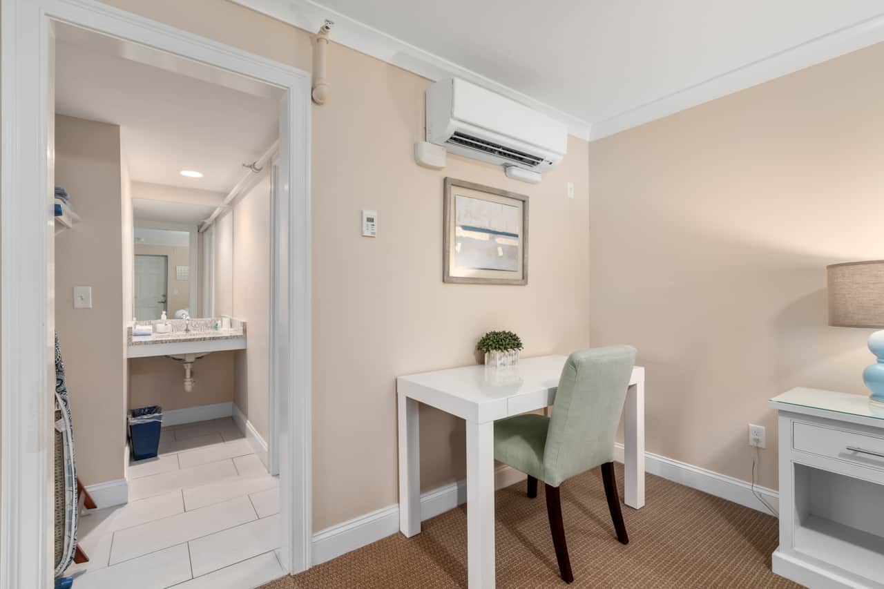 Work from your home away from home with a dedicated desk space
