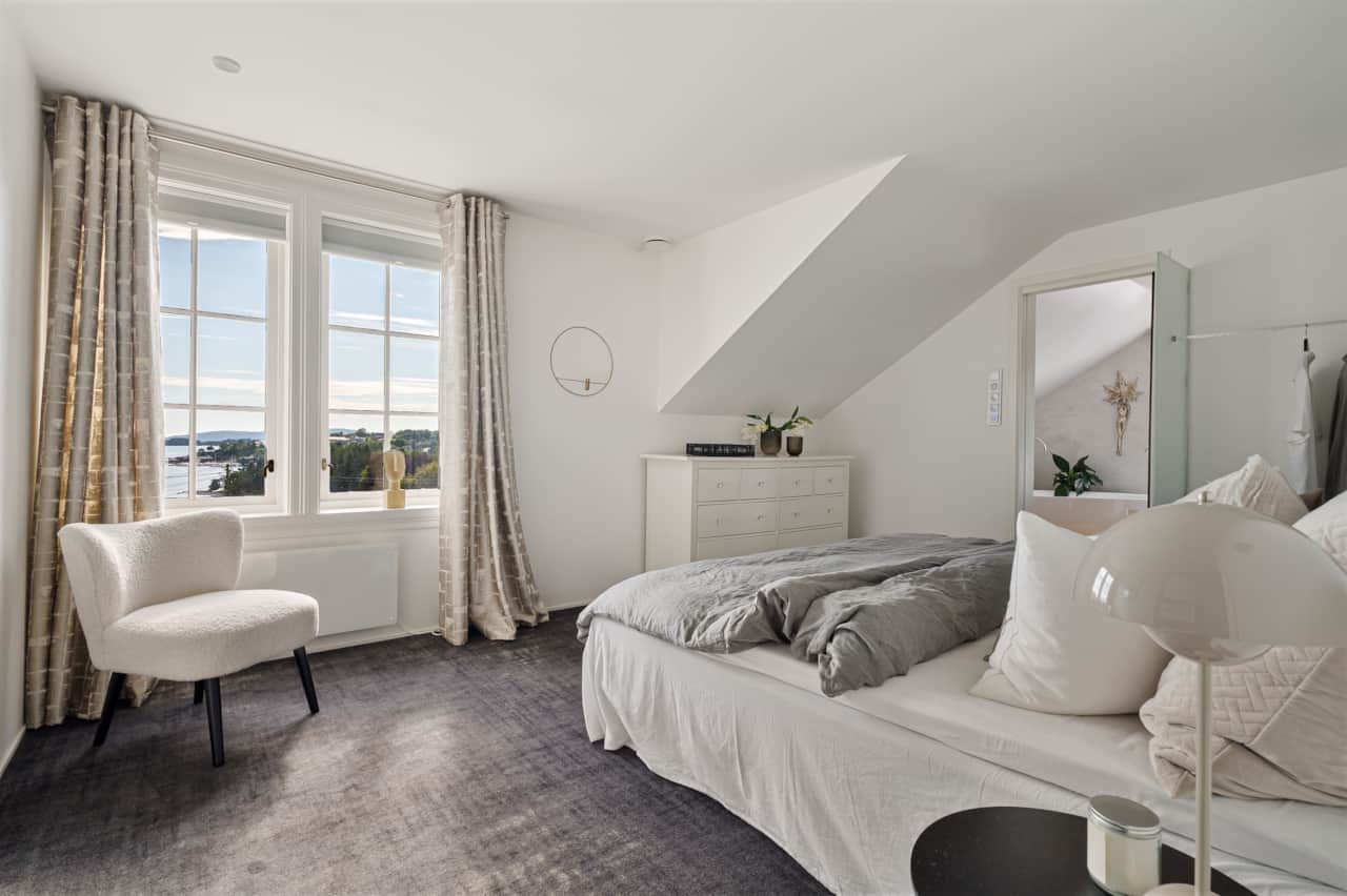 The Fanafjord Suite, elegant comfort and peaceful surroundings.