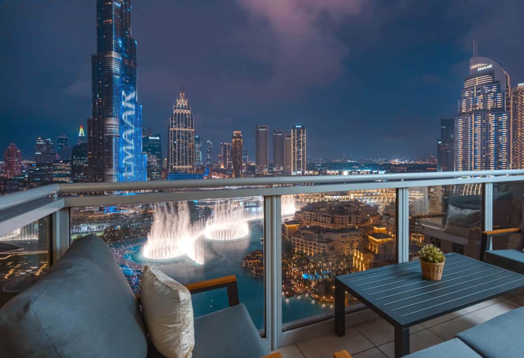 Balcony night 2 Balcony night 2