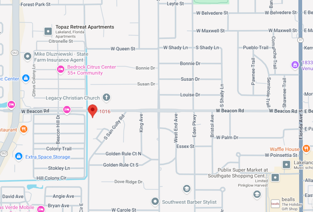 Map of the property location