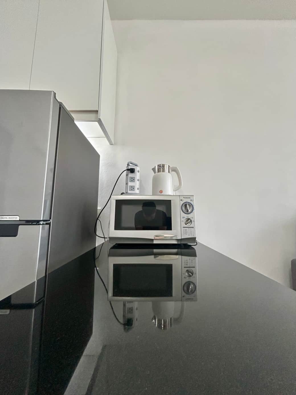 The Beach Village Condo Microwave