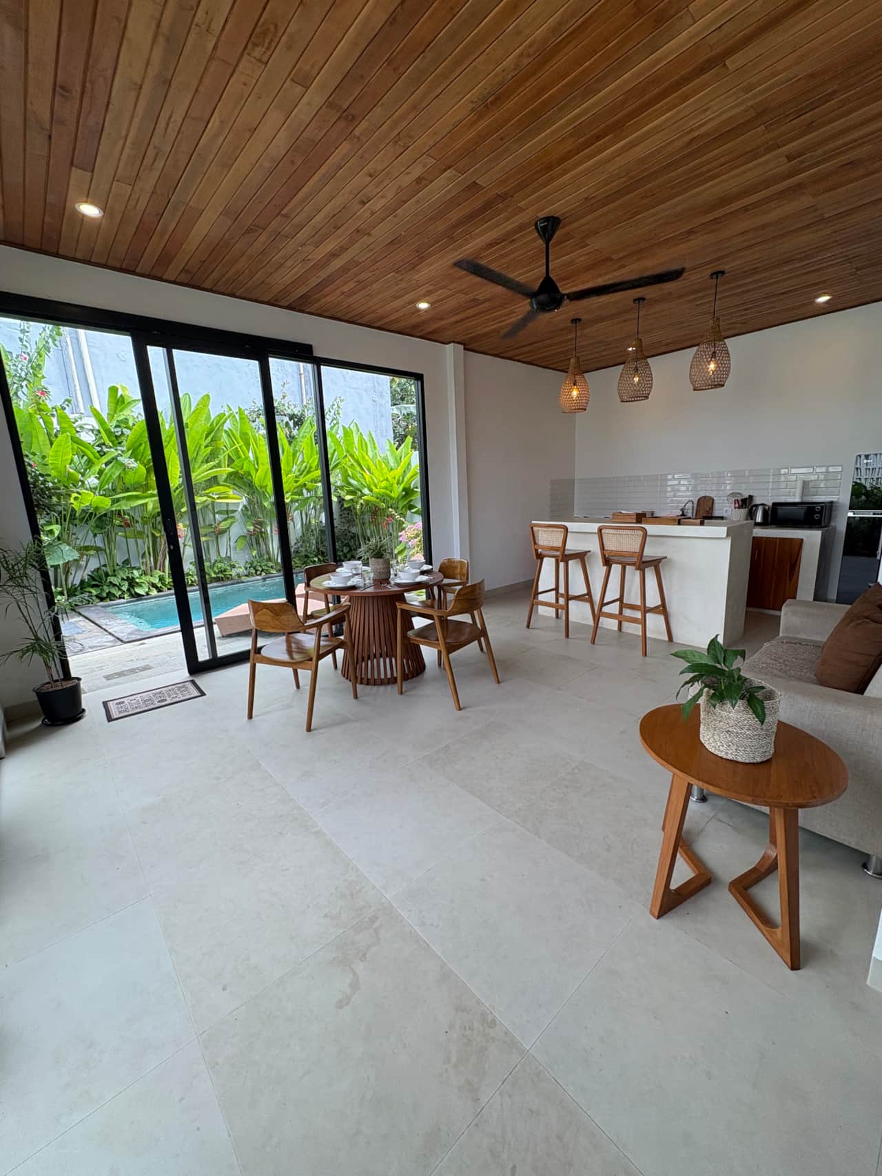 Private Villa bei Ubud mit geschlossenem Wohnbereich und Pool