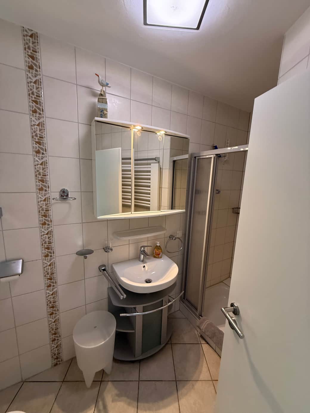 EG - Bad mit Dusche und Waschmaschine EG - Bad mit Dusche und Waschmaschine