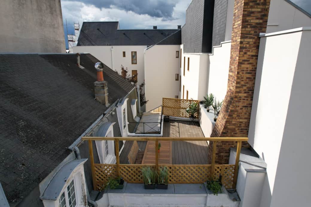 Terrasse, avec barbecue, au 2ème étage