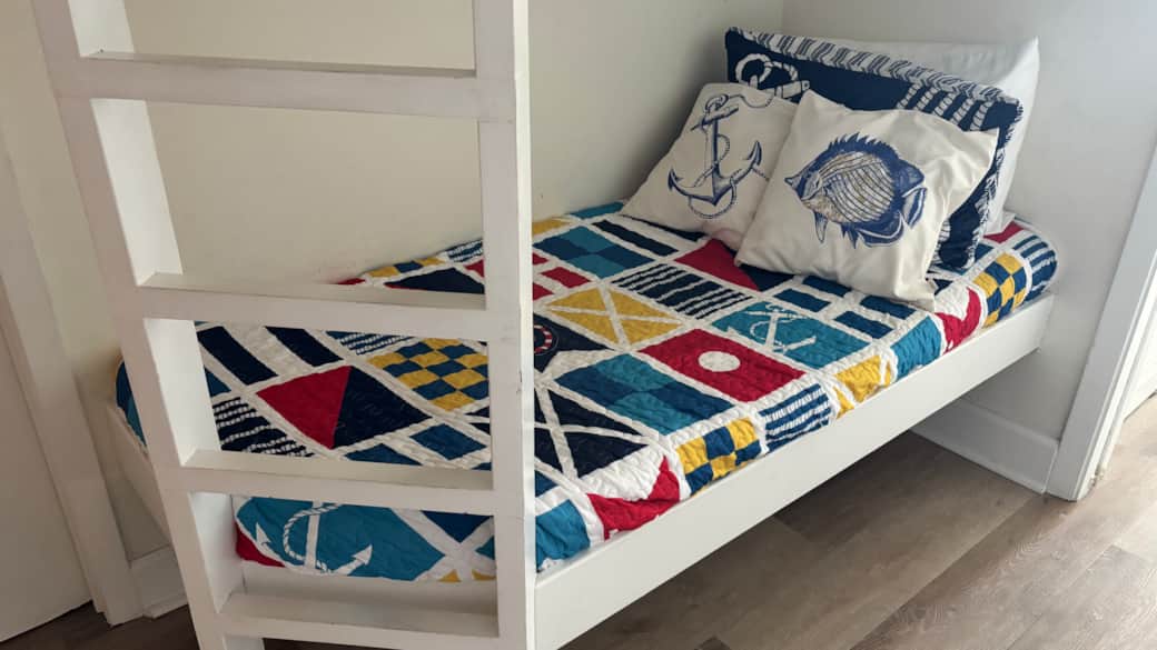 bunks with ship's ladder