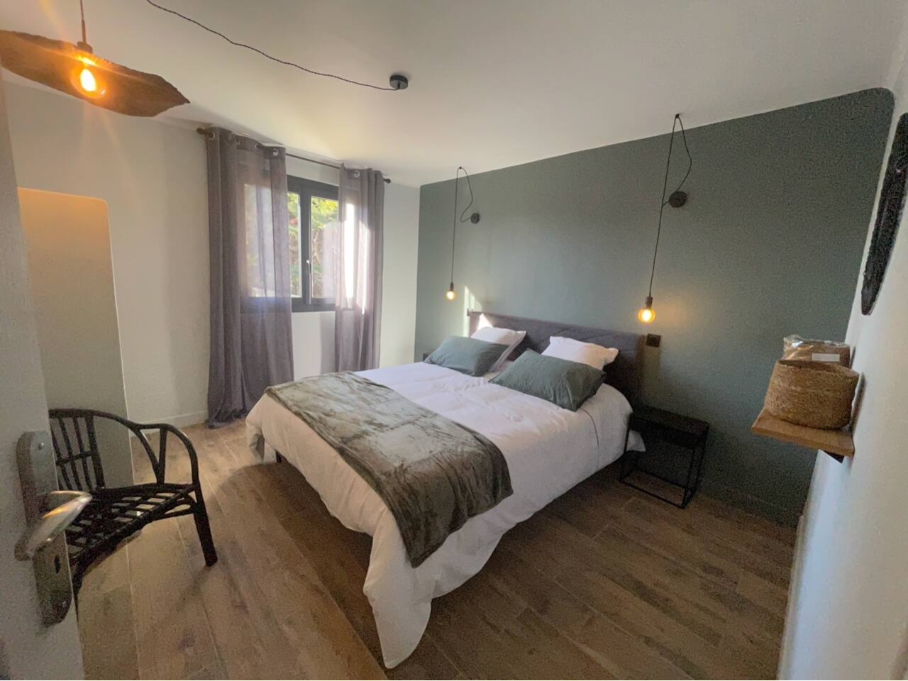 chambre 1 à l'étage