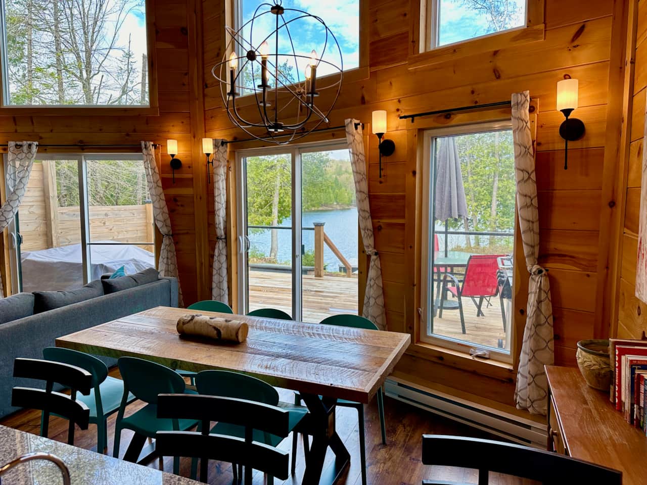View from Dining Area