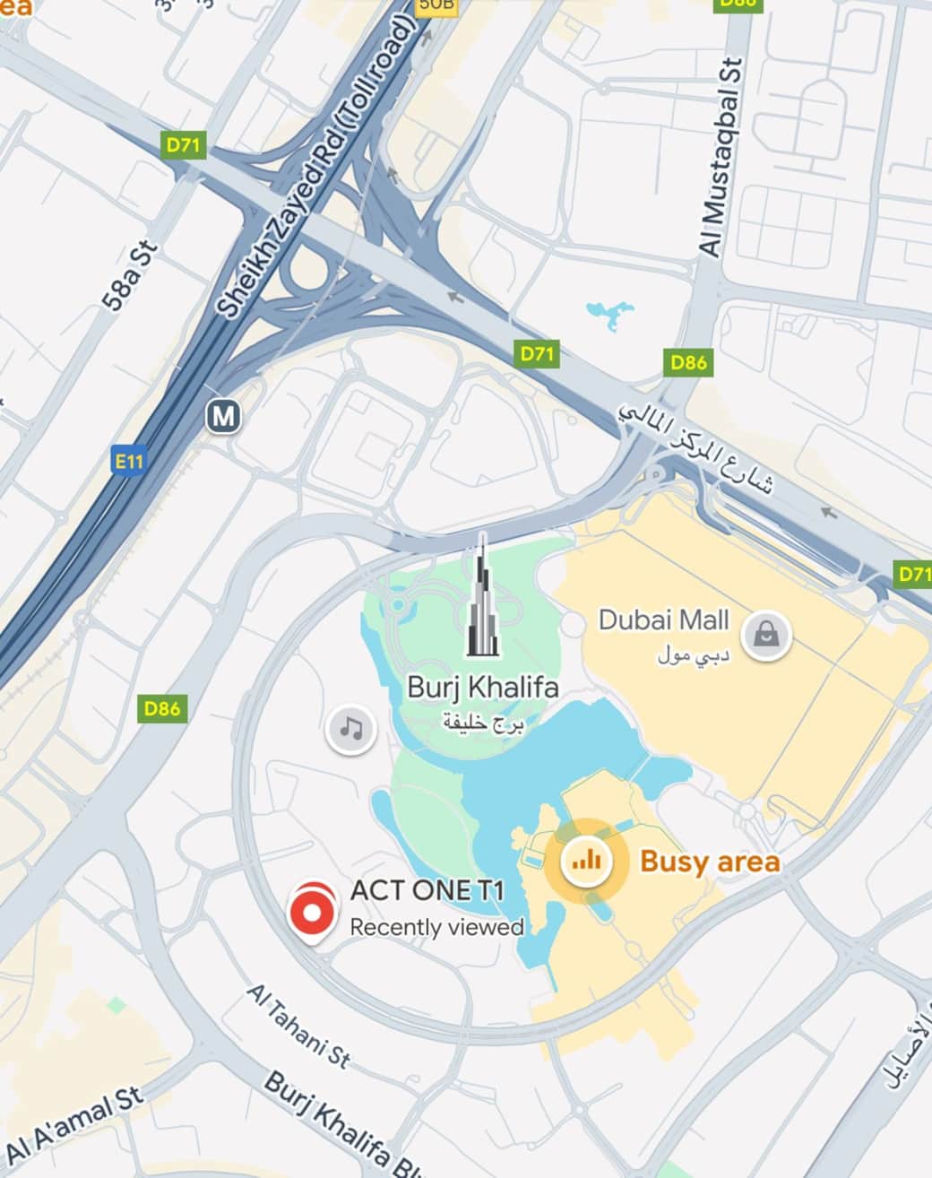 Map of the property location