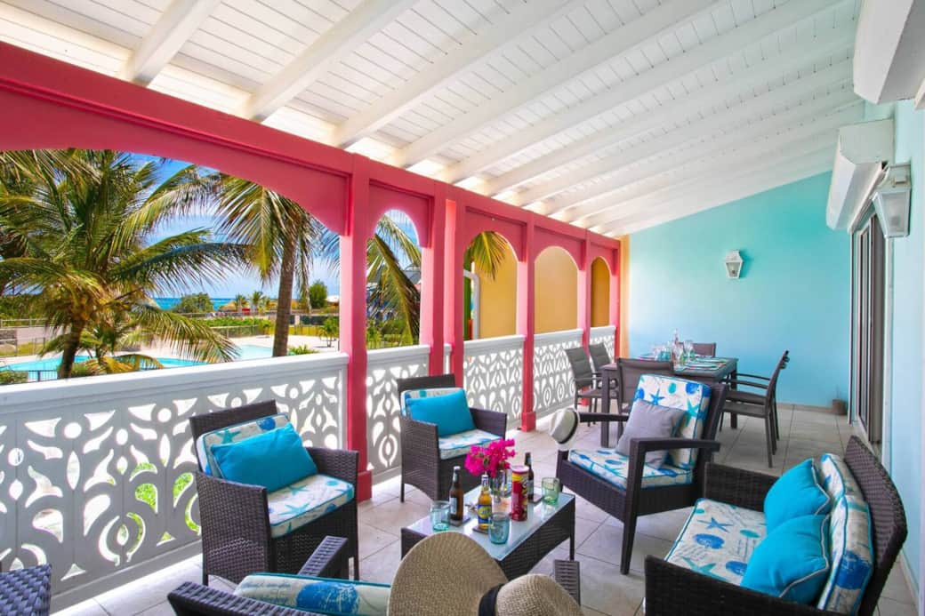 Terrace pool view Neptune