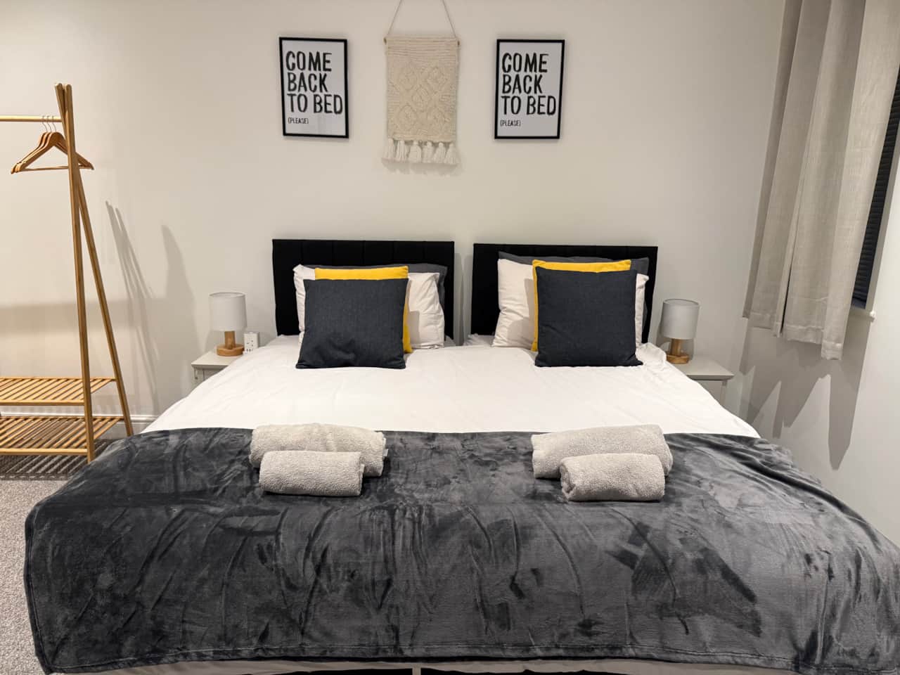 Super King Bed main Bedroom