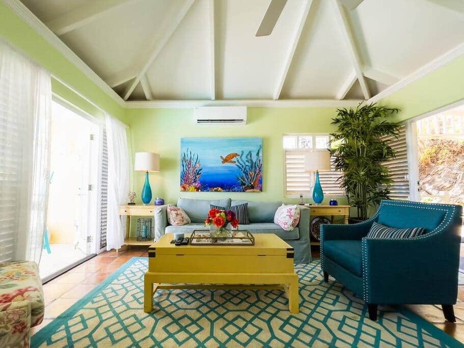 Well appointed Living Room full of local art Well appointed Living Room full of local art