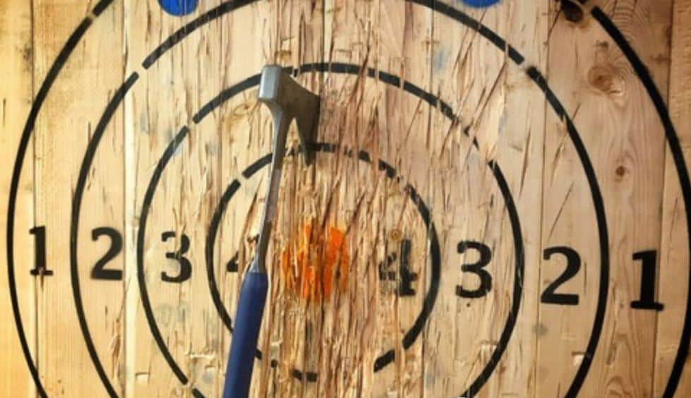 Axe throwing