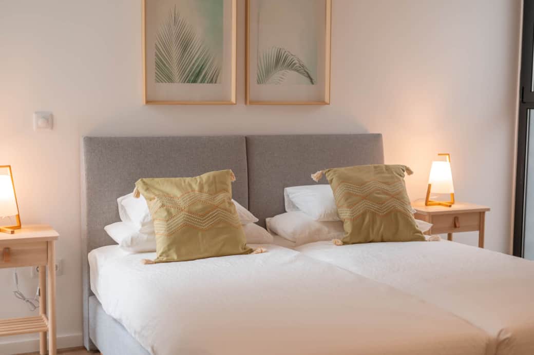 1 Schlafzimmer / Einzelbetten