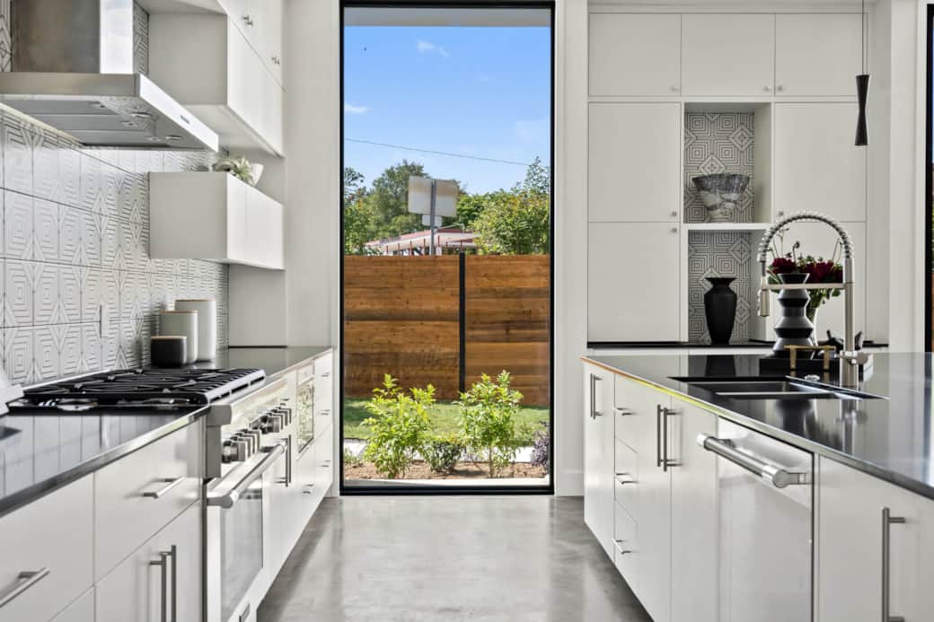 Large chef's kitchen