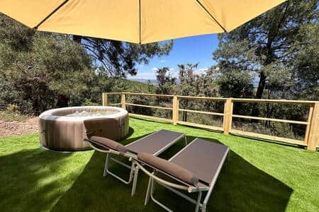 Cabaña ecológica con jacuzzi — foto 3