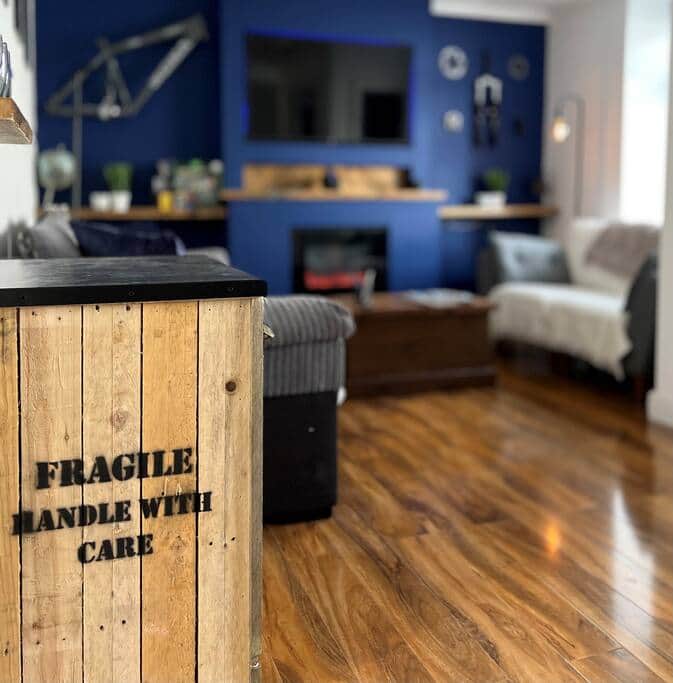 Livingroom drinks fridge