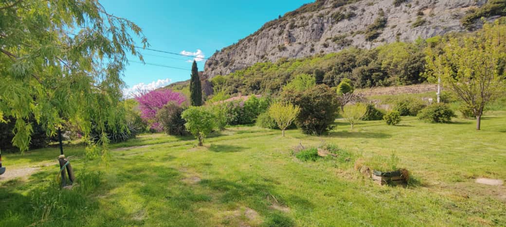 Vue jardin côté nord