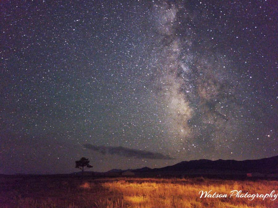 Milky Way over the Wet Mountain Valley in Westcliffe's International Dark Sky Community