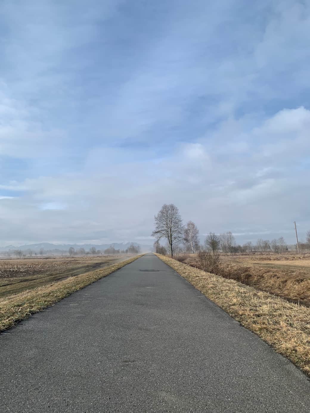 Cycle path just 5 min walk from Skyline Villa Tatry - part of the 250 km trail around Tatra