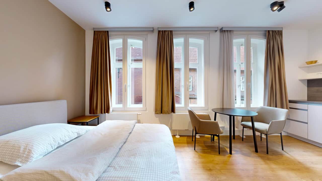 Modernes und geräumiges Apartment im N°8A Boardinghouse Lüneburg